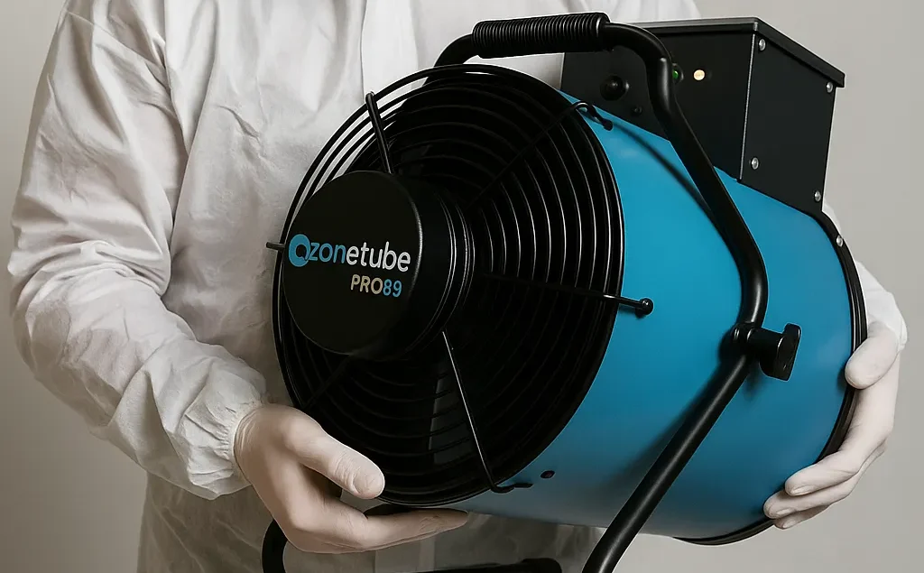 Rola ozonowania mieszkań w&nbsp;dezynfekcji po&nbsp;zgonach