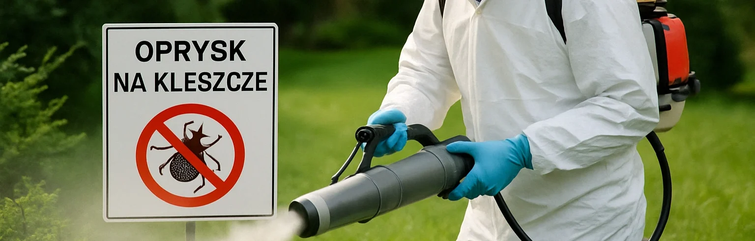 Profesjonalne opryski na&nbsp;kleszcze – jak działają i&nbsp;dlaczego warto je&nbsp;wykonać?